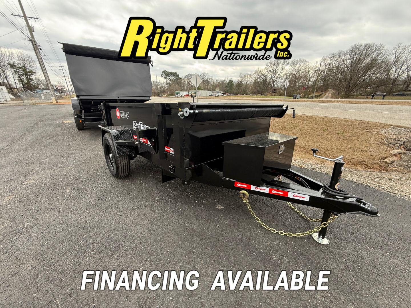 New 2026 5X8 U-Dump Trailer