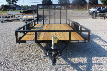 New 2026 Sure-Trac 7' x 12' Single Axle Tube Top Utility Trailer - 2990# GVW