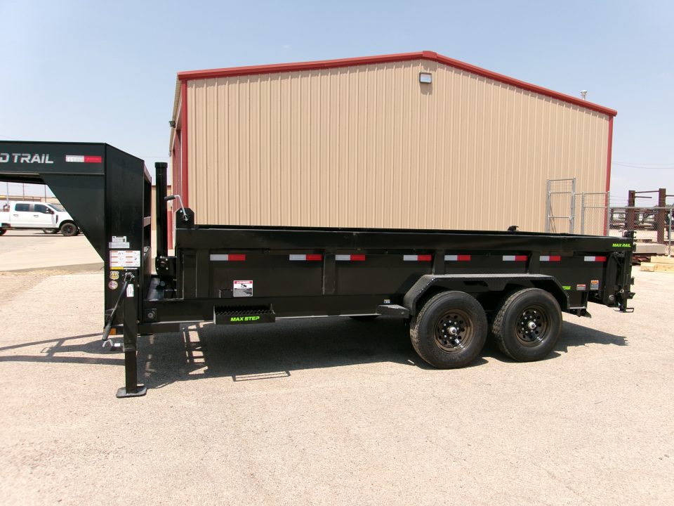 New 2027 Load Trail 83x16 GN Telescopic Dump w/ 24" sides & 7ga. Floor 14k