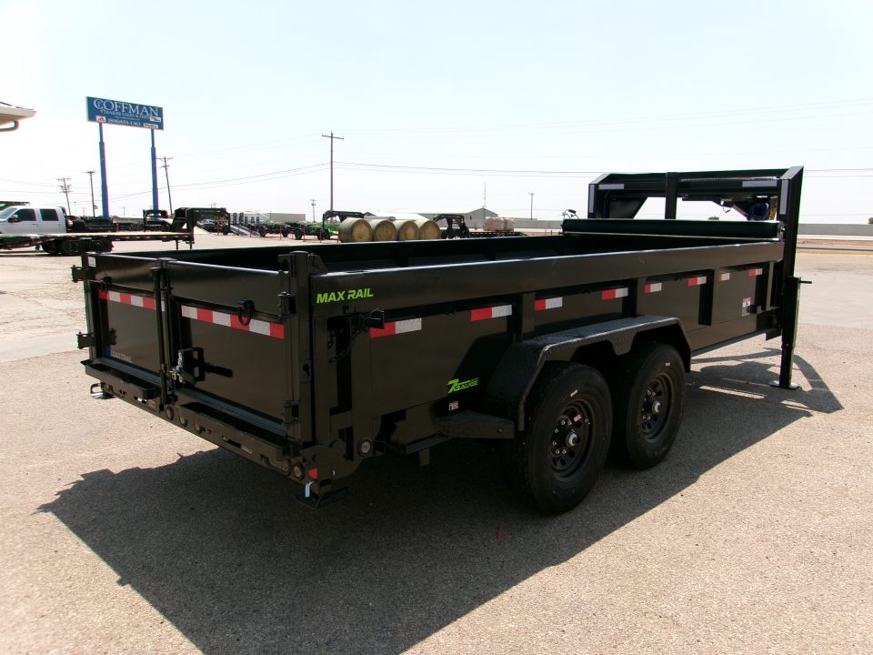 New 2027 Load Trail 83x16 GN Telescopic Dump w/ 24" sides & 7ga. Floor 14k