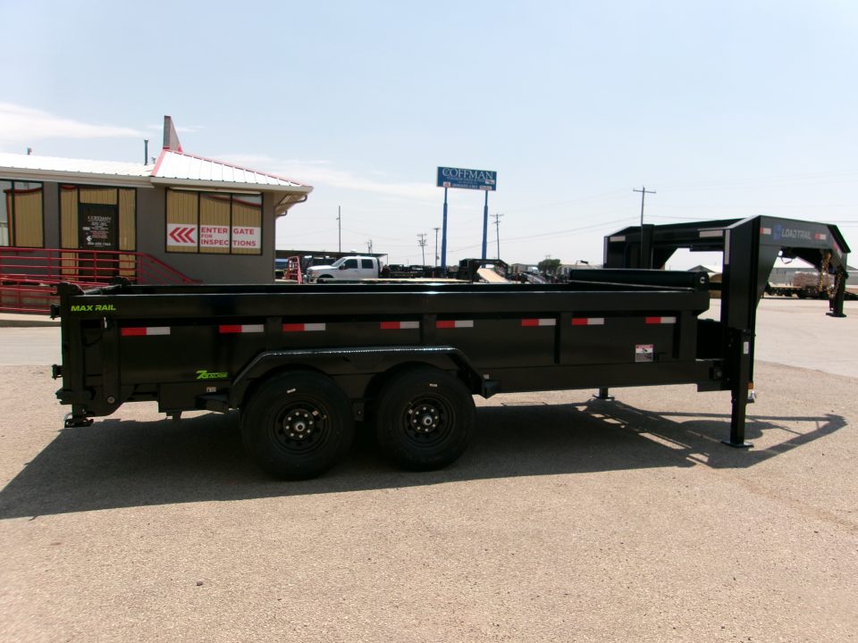 New 2027 Load Trail 83x16 GN Telescopic Dump w/ 24" sides & 7ga. Floor 14k