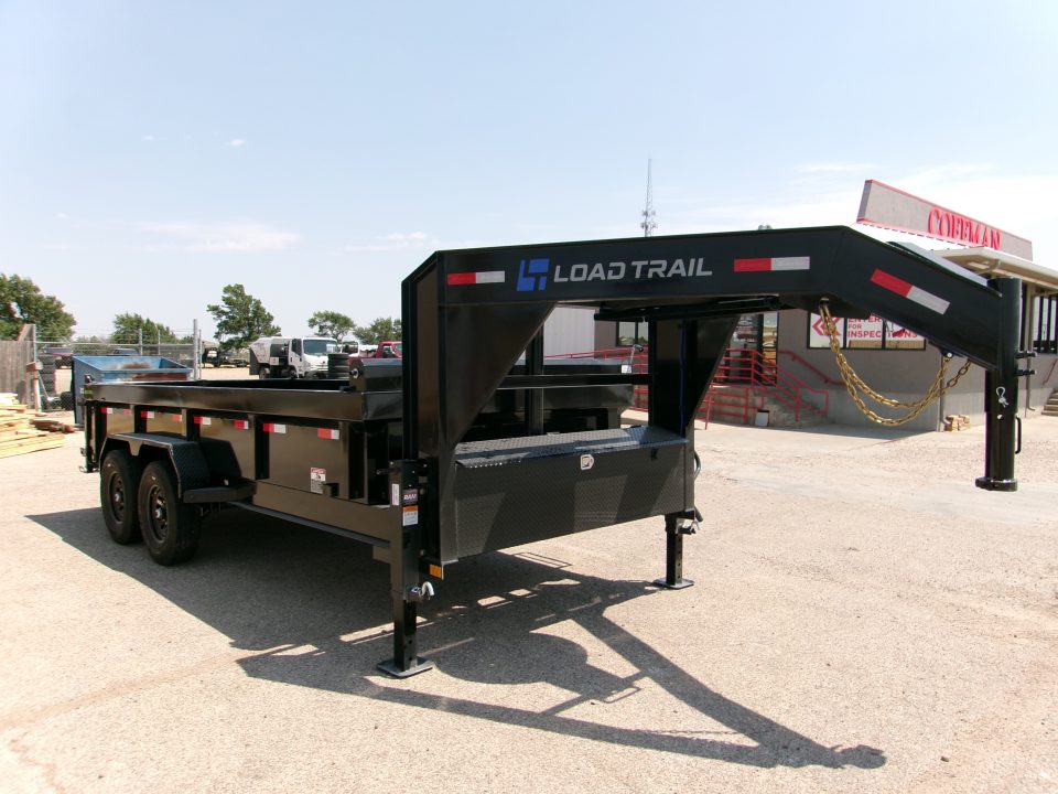 New 2027 Load Trail 83x16 GN Telescopic Dump w/ 24" sides & 7ga. Floor 14k