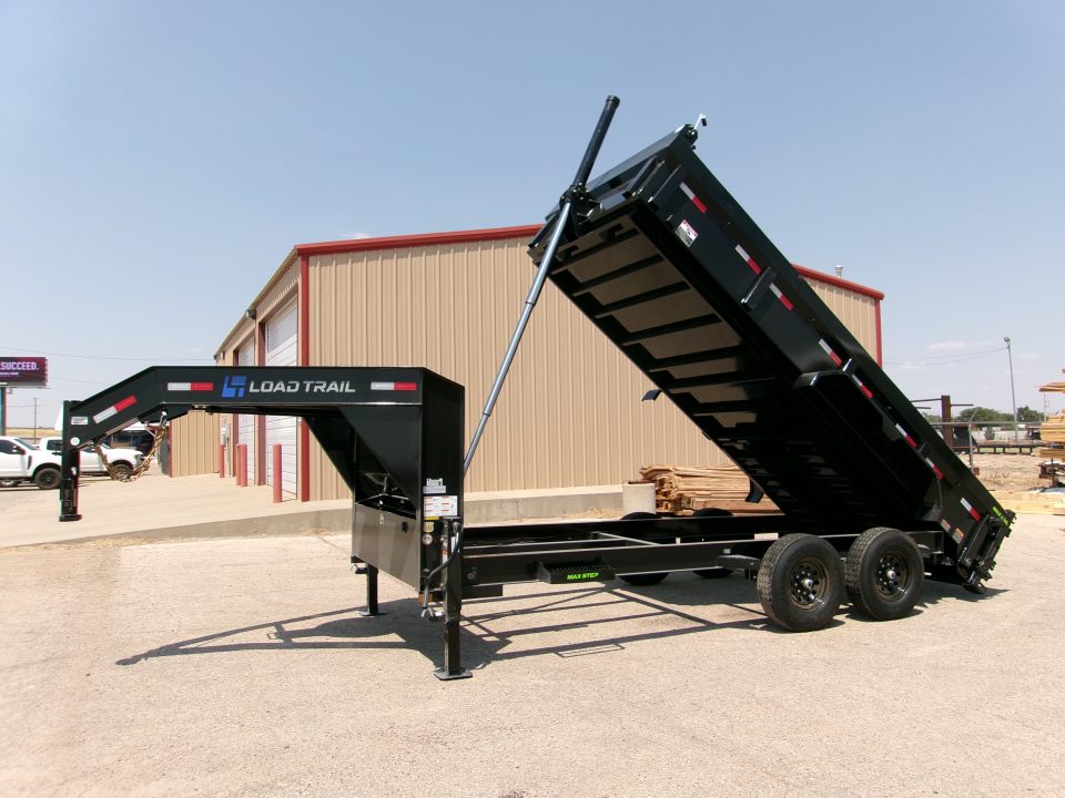 New 2027 Load Trail 83x16 GN Telescopic Dump w/ 24" sides & 7ga. Floor 14k