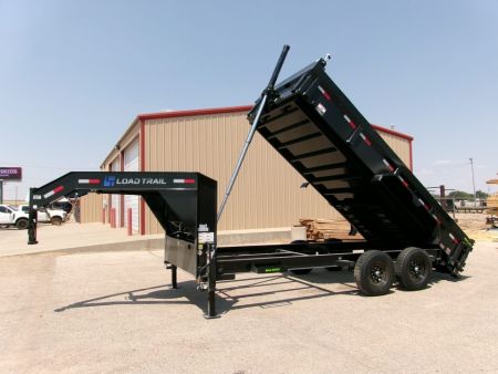 New 2027 Load Trail 83x16 GN Telescopic Dump w/ 24" sides & 7ga. Floor 14k