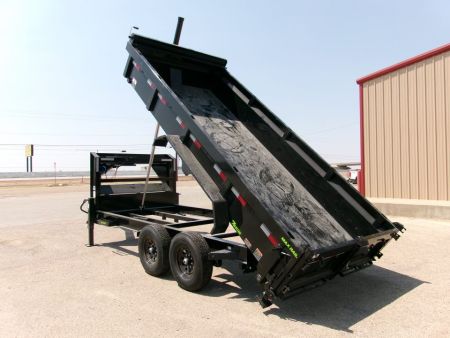 New 2027 Load Trail 83x16 GN Telescopic Dump w/ 24" sides & 7ga. Floor 14k