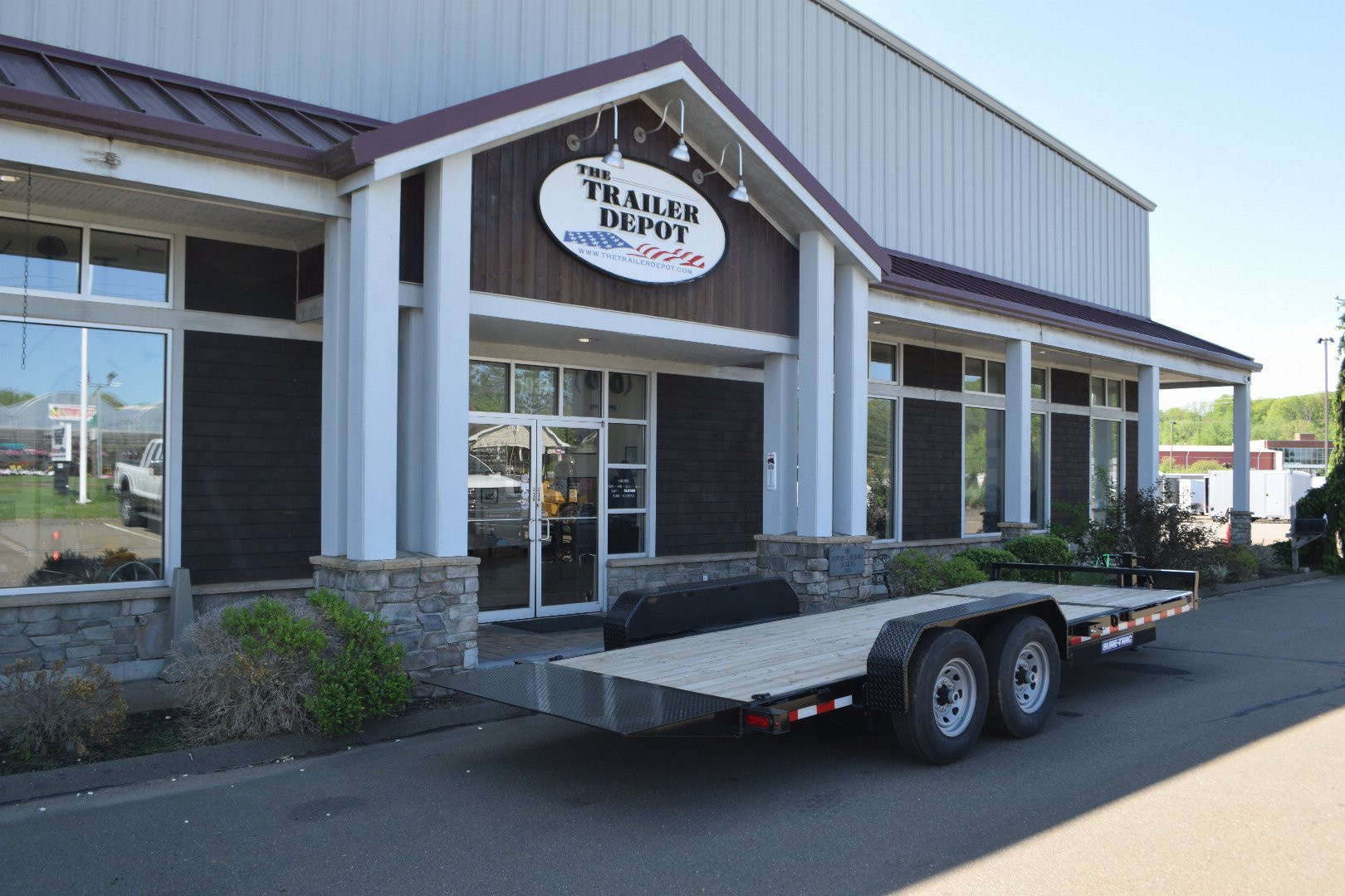 New Sure-Trac 7′ X 16′ + 4′ TILT BED EQUIPMENT TRAILER 14K
