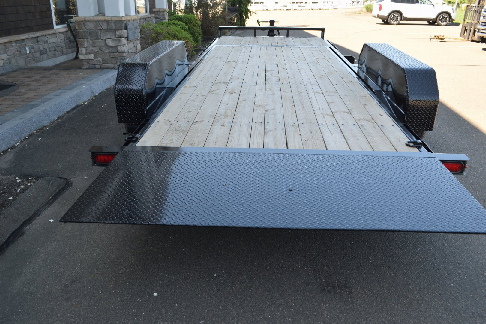 New Sure-Trac 7′ X 16′ + 4′ TILT BED EQUIPMENT TRAILER 14K