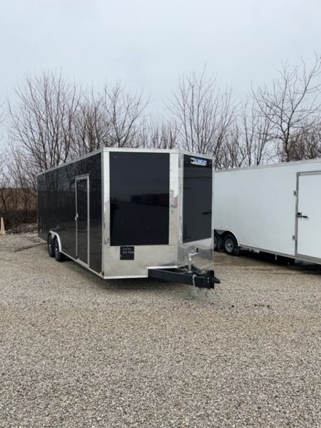 New 2026 Impact Trailers 8.5 x 24 10K Quake Flat Top V-Nose Car Hauler