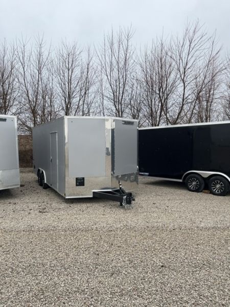 New 2026 Impact Trailers 8.5 x 20 7K Quake Flat Top V-Nose Car Hauler
