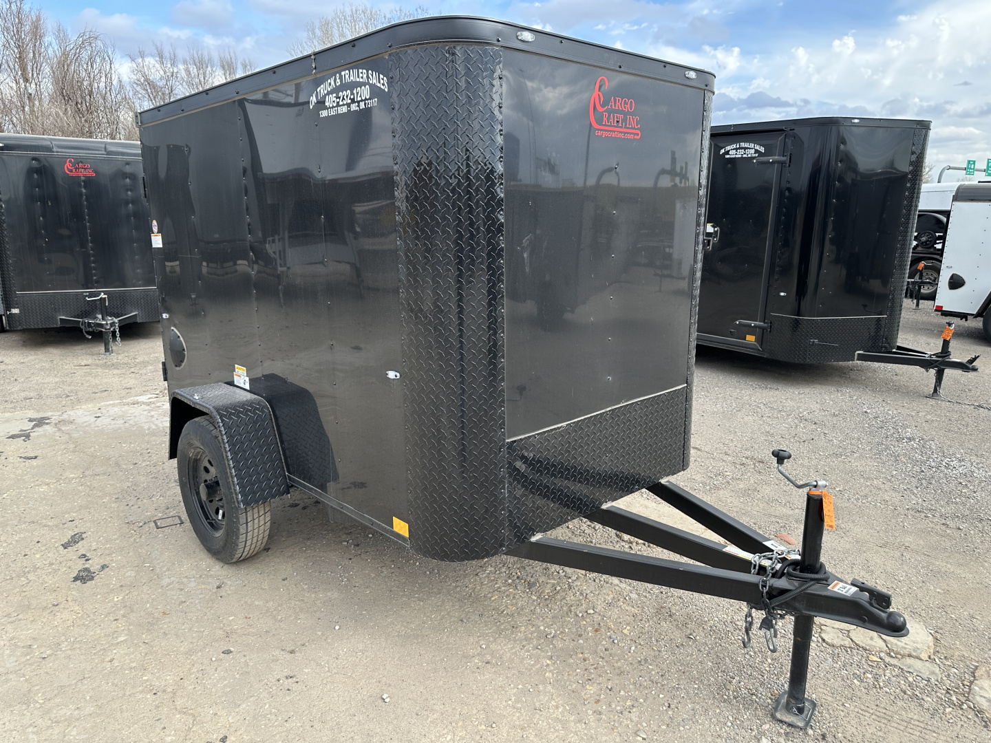 New 2026 Cargo Craft 5'x8'x5' Elite Flat Nose Enclosed Cargo / Enclosed Trailer