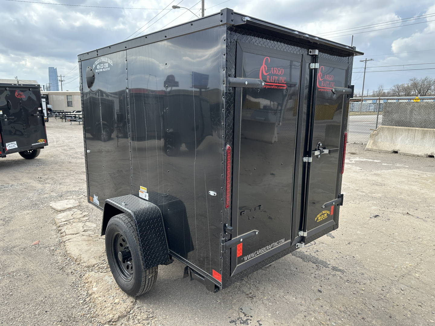 New 2026 Cargo Craft 5'x8'x5' Elite Flat Nose Enclosed Cargo / Enclosed Trailer