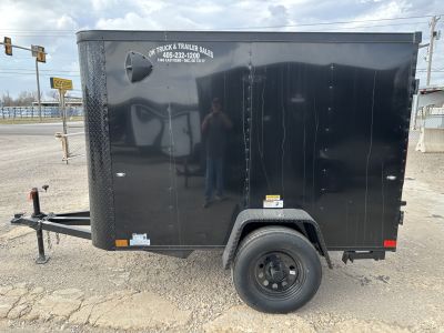 New 2026 Cargo Craft 5'x8'x5' Elite Flat Nose Enclosed Cargo / Enclosed Trailer