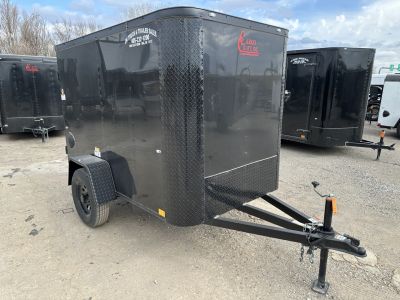 New 2026 Cargo Craft 5'x8'x5' Elite Flat Nose Enclosed Cargo / Enclosed Trailer