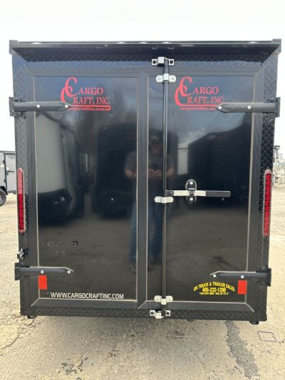 New 2026 Cargo Craft 5'x8'x5' Elite Flat Nose Enclosed Cargo / Enclosed Trailer