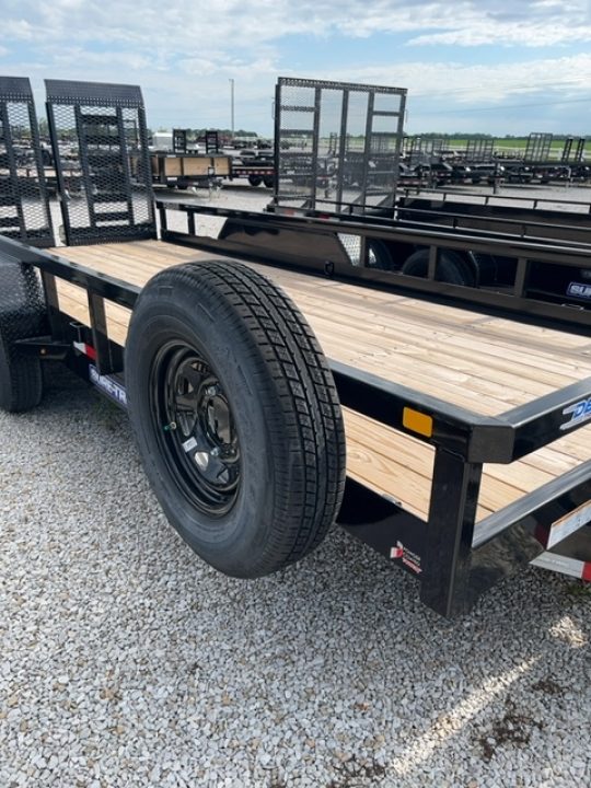 New 2026 Sure-Trac 7x18 14K Tube Top Utility Trailer