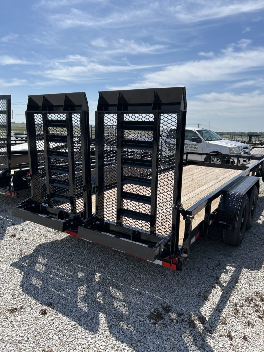 New 2026 Sure-Trac 7x18 14K Tube Top Utility Trailer