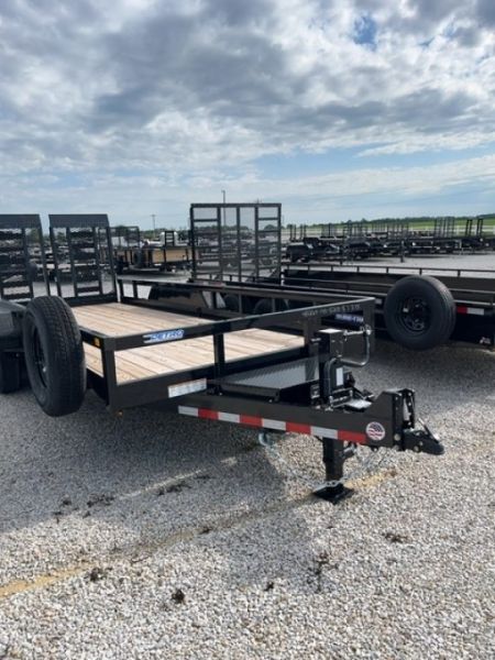 New 2026 Sure-Trac 7x18 14K Tube Top Utility Trailer