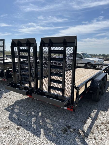 New 2026 Sure-Trac 7x18 14K Tube Top Utility Trailer