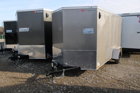 New 2026 RC 6X12 3K - GVWR | Steel Enclosed Cargo Trailer **CLEARANCE**