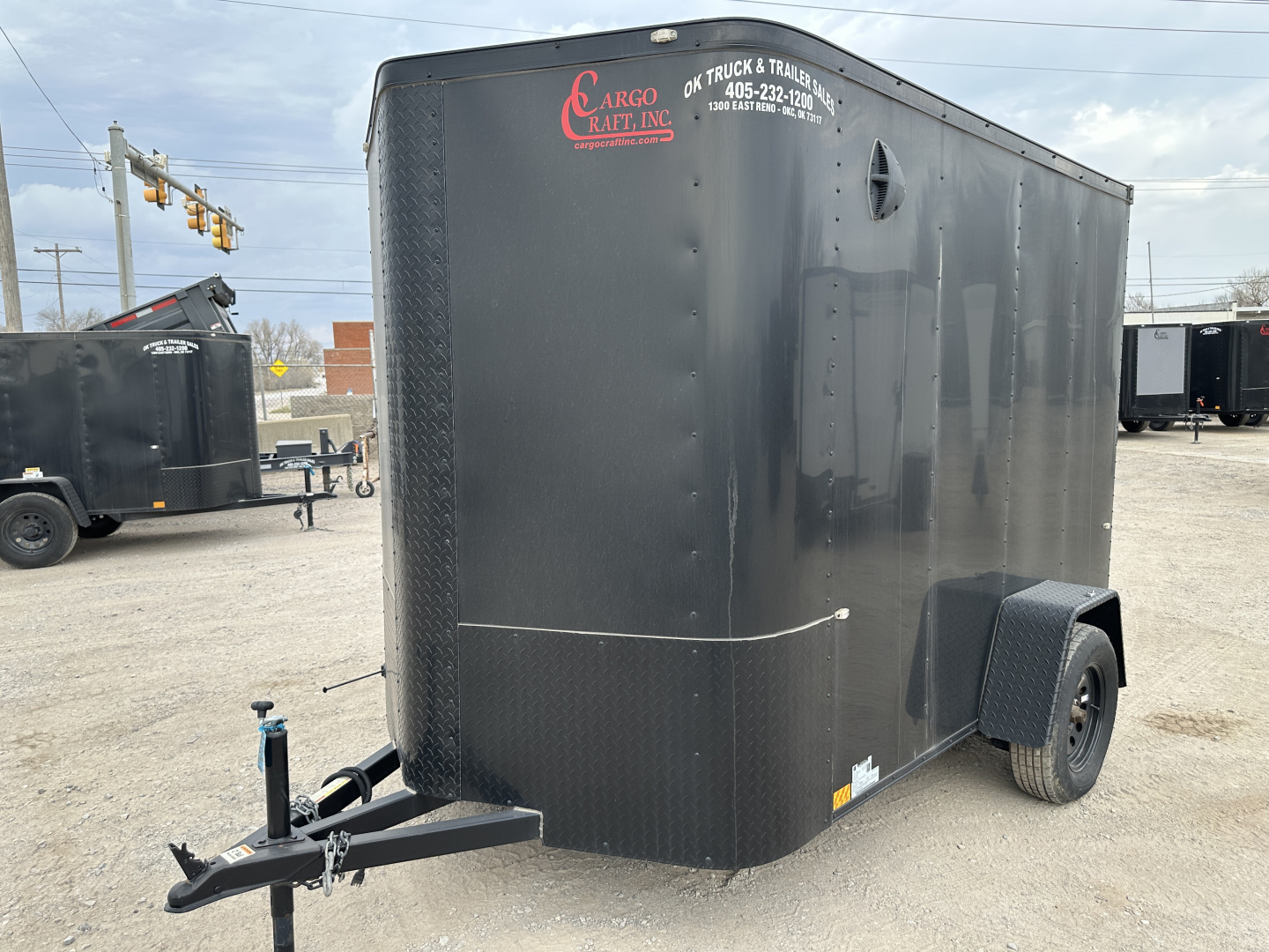 New 2026 Cargo Craft 6'x10'x6'6" Elite V Nose with ramp Cargo / Enclosed Trailer