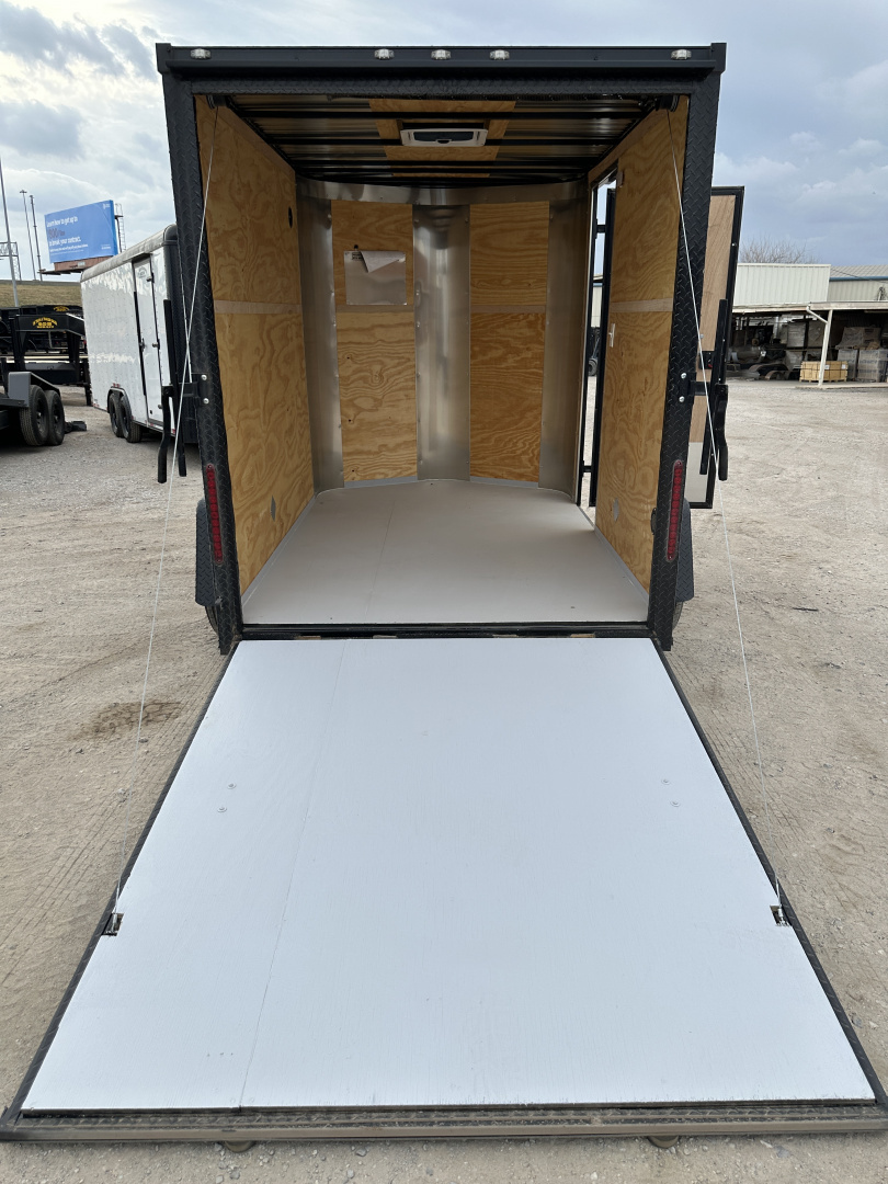 New 2026 Cargo Craft 6'x10'x6'6" Elite V Nose with ramp Cargo / Enclosed Trailer