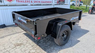 New 2026 BWise 5x8 Lo Pro Dump Trailer w/ 2" Coupler