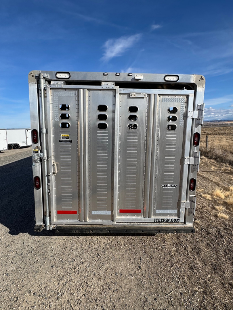 Used 2026 Wilson Trailer FOREMAN 84x30' Stock Trailer