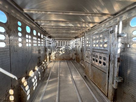 Used 2026 Wilson Trailer FOREMAN 84x30' Stock Trailer