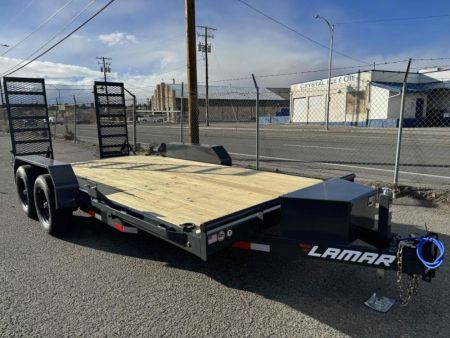 New 2024 Lamar 83  X 16' CC - 10k Car Hauler Equipment Trailer