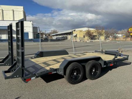 New 2024 Lamar 83  X 16' CC - 10k Car Hauler Equipment Trailer