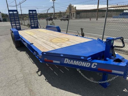 New 2024 Diamond C LPX 20' - 14.9K Low-profile Equipment Trailer