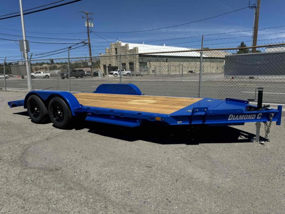 New 2027 Diamond C GTF 16'- 7K Low-Profile Car Hauler Trailer