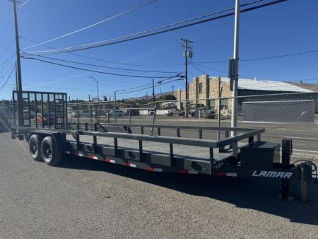 New 2025 Lamar 83  X 26' U6 - 14K Utility Equipment Trailer