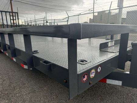 New 2025 Lamar 83  X 26' U6 - 14K Utility Equipment Trailer