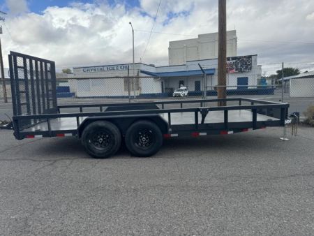 New 2025 Lamar 83  X 18' U5 - 10k Utility Equipment Trailer