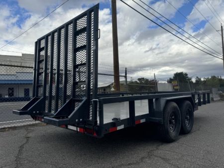 New 2025 Lamar 83  X 18' U5 - 10k Utility Equipment Trailer