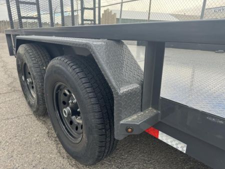 New 2025 Lamar 83  X 18' U5 - 10k Utility Equipment Trailer