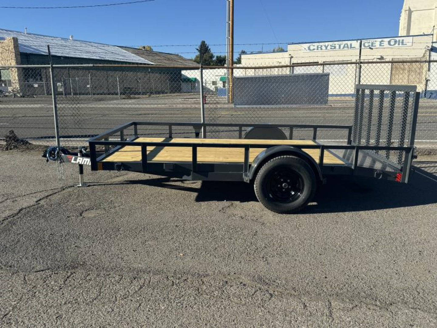 New 2025 Lamar 77" X 12' UC - 3K UTV Utility Trailer