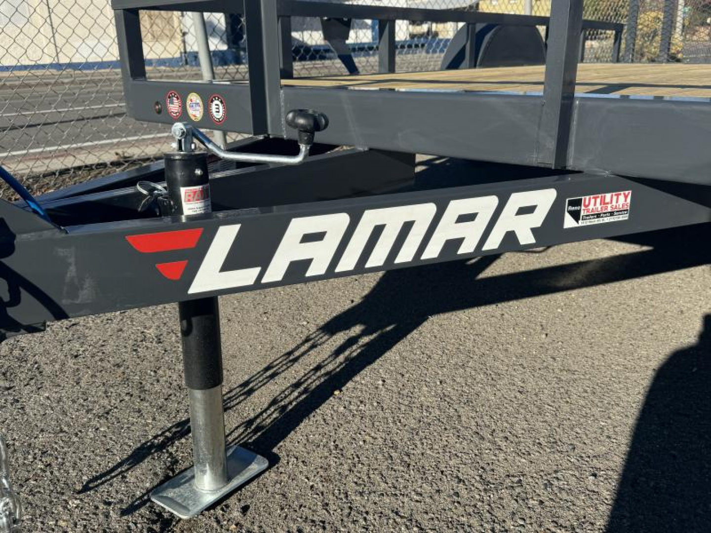 New 2025 Lamar 77" X 12' UC - 3K UTV Utility Trailer
