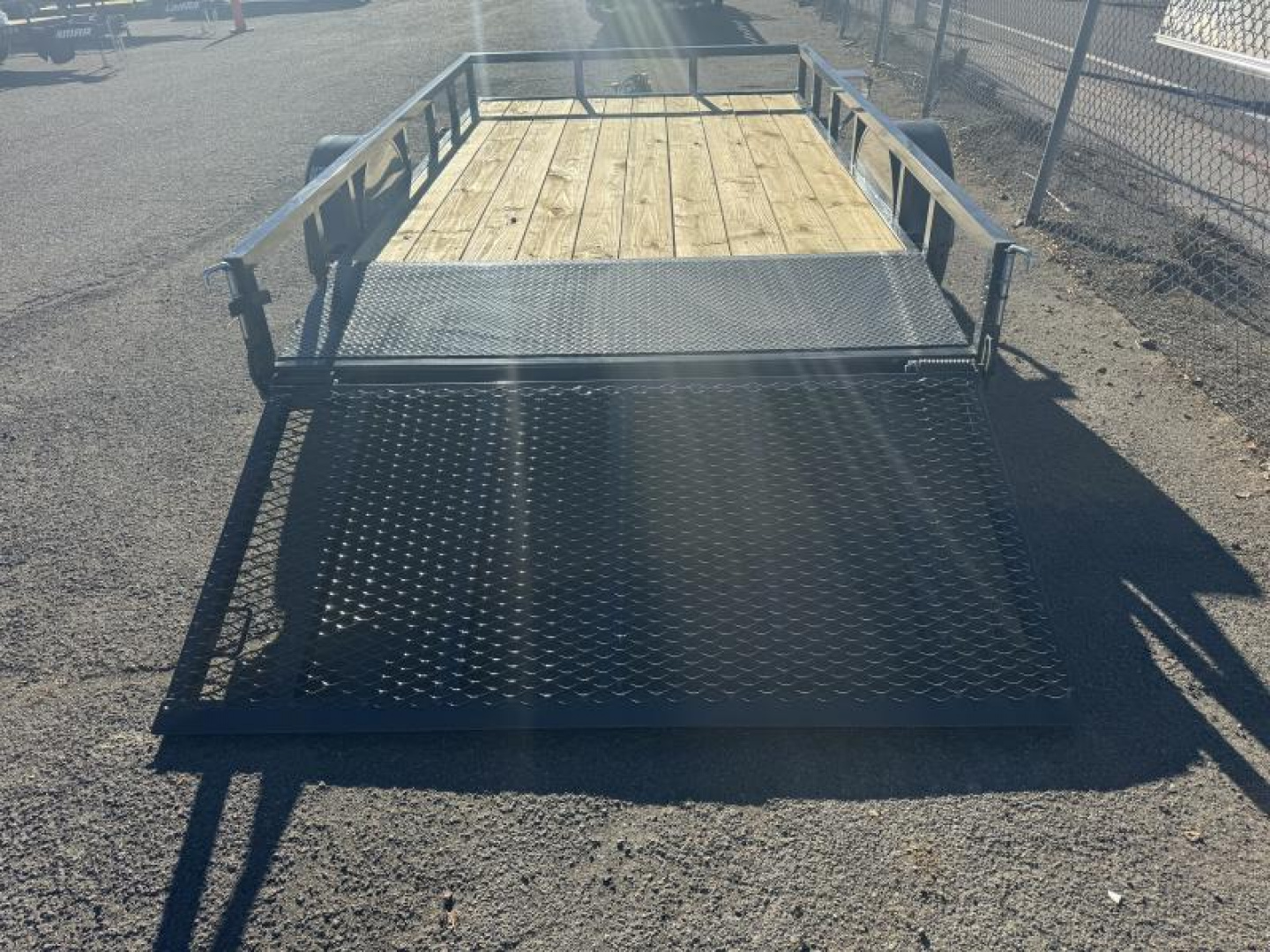 New 2025 Lamar 77" X 12' UC - 3K UTV Utility Trailer