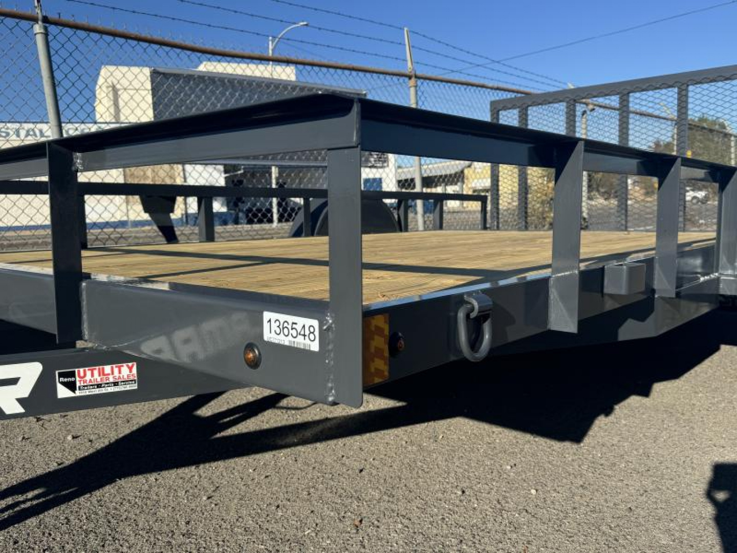 New 2025 Lamar 77" X 12' UC - 3K UTV Utility Trailer