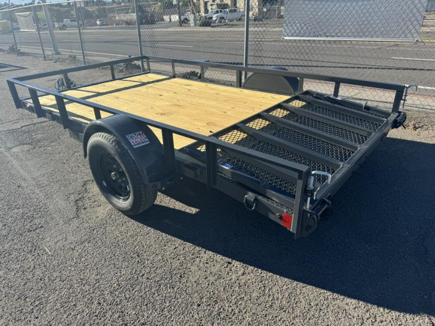 New 2025 Lamar 77" X 12' UC - 3K UTV Utility Trailer