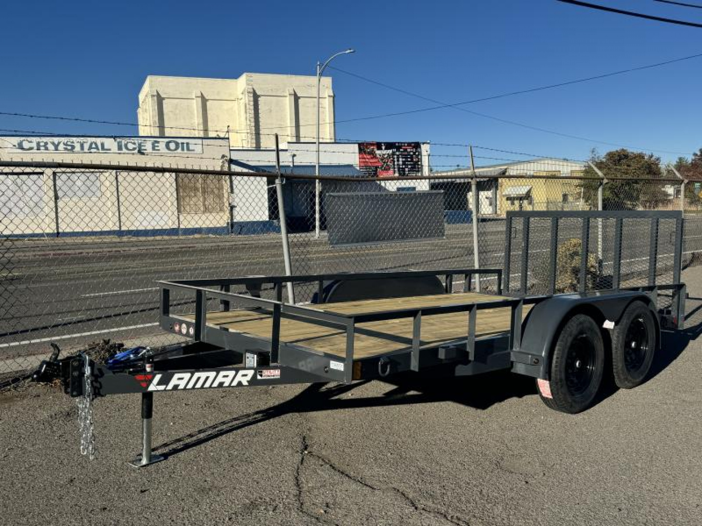 New 2025 Lamar 77" X 12' UC - 3K UTV Utility Trailer