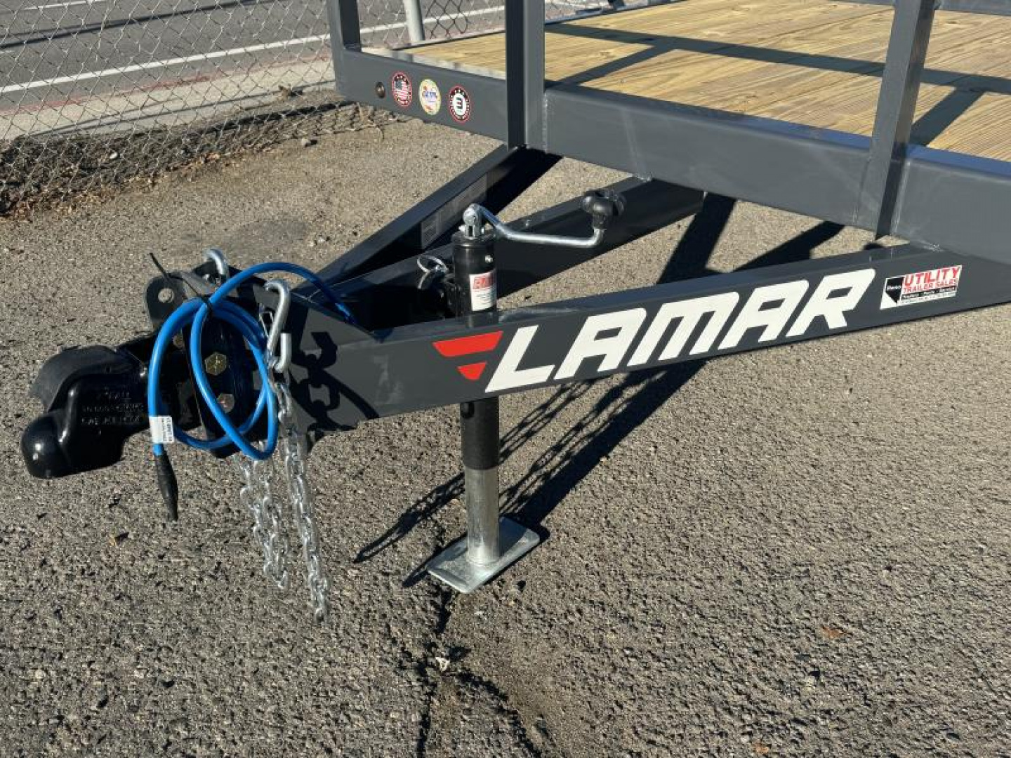 New 2025 Lamar 77" X 12' UC - 3K UTV Utility Trailer