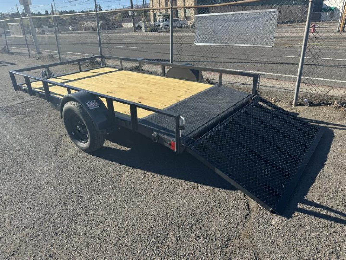 New 2025 Lamar 77" X 12' UC - 3K UTV Utility Trailer