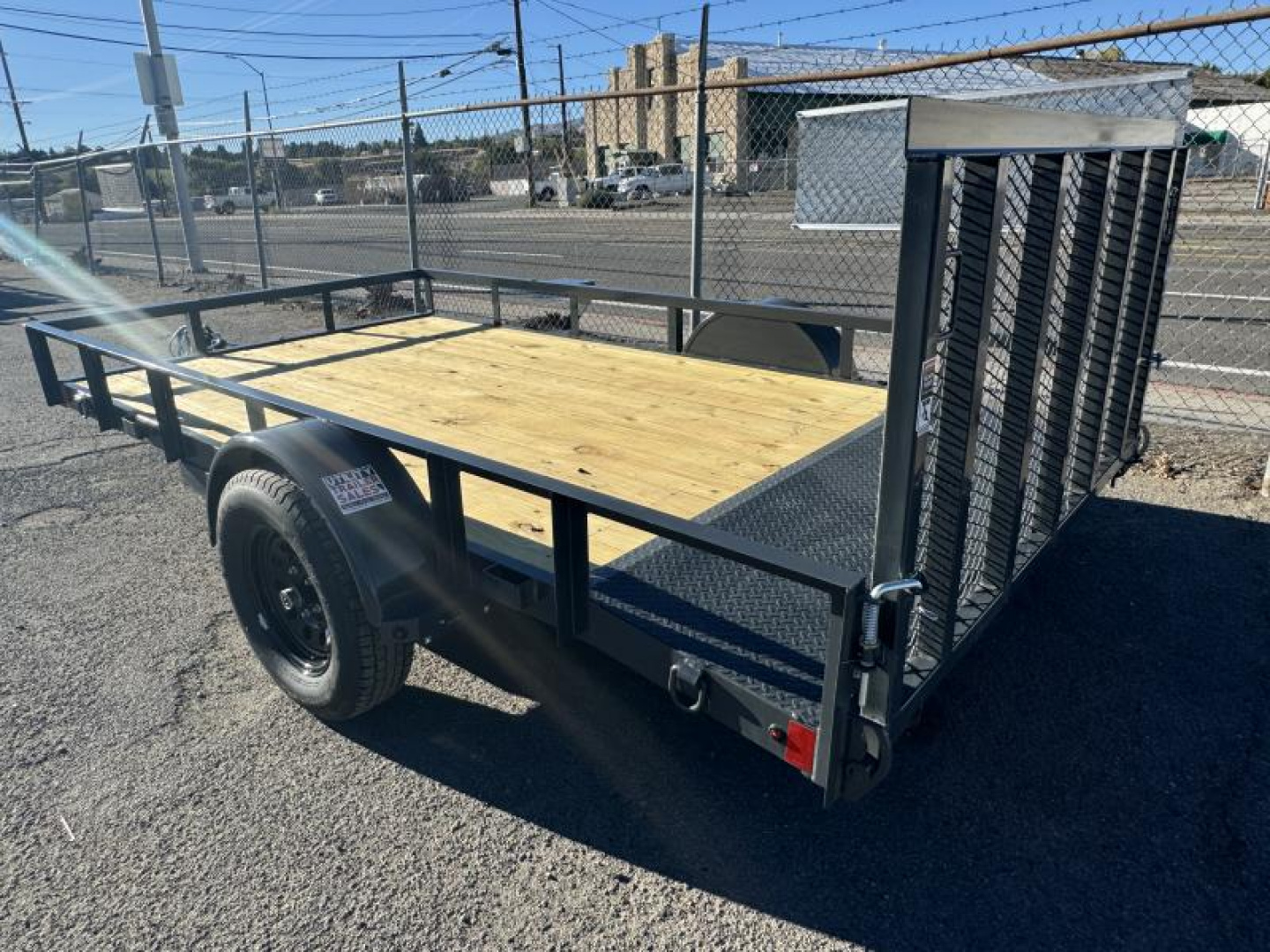 New 2025 Lamar 77" X 12' UC - 3K UTV Utility Trailer