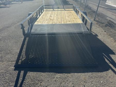 New 2025 Lamar 77" X 12' UC - 3K UTV Utility Trailer