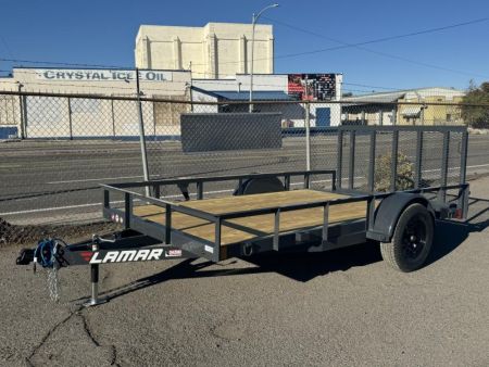 New 2025 Lamar 77  X 12' UC - 3K UTV Utility Trailer