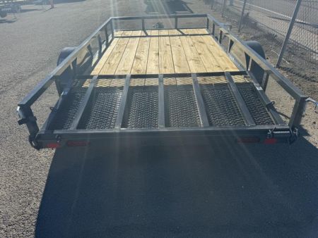New 2025 Lamar 77" X 12' UC - 3K UTV Utility Trailer