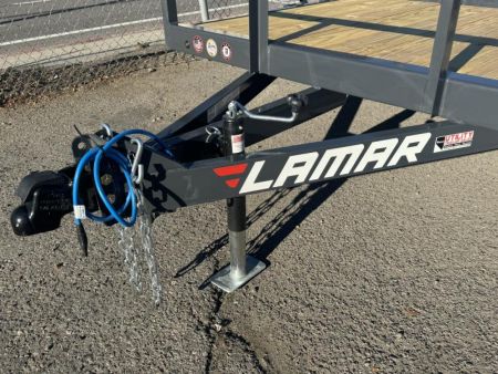 New 2025 Lamar 77" X 12' UC - 3K UTV Utility Trailer